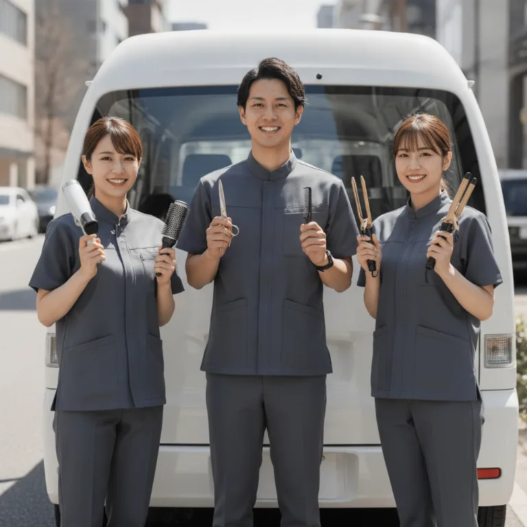 高級美容室 のチーム: 南林間